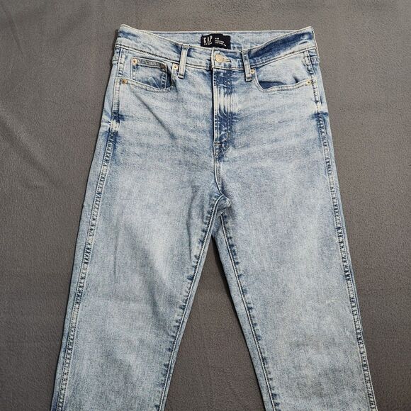 GAP Denim Women 6/28 Light Amber High Rise Vintage Slim Jeans - Picture 3 of 12